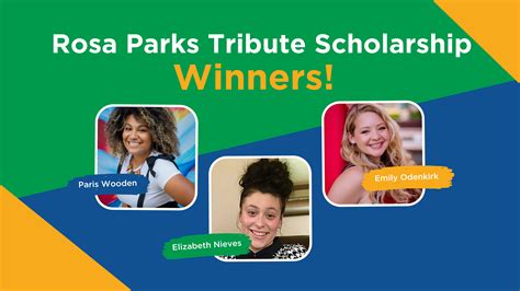 mcts rosa parks scholarship